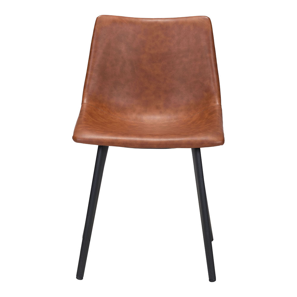 DANIEL DINING CHAIR VINTAGE BROWN
