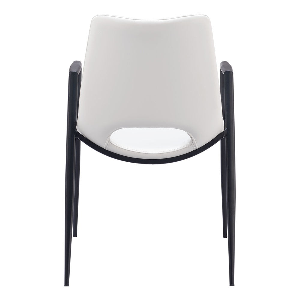 DESI DINING CHAIR WHITE