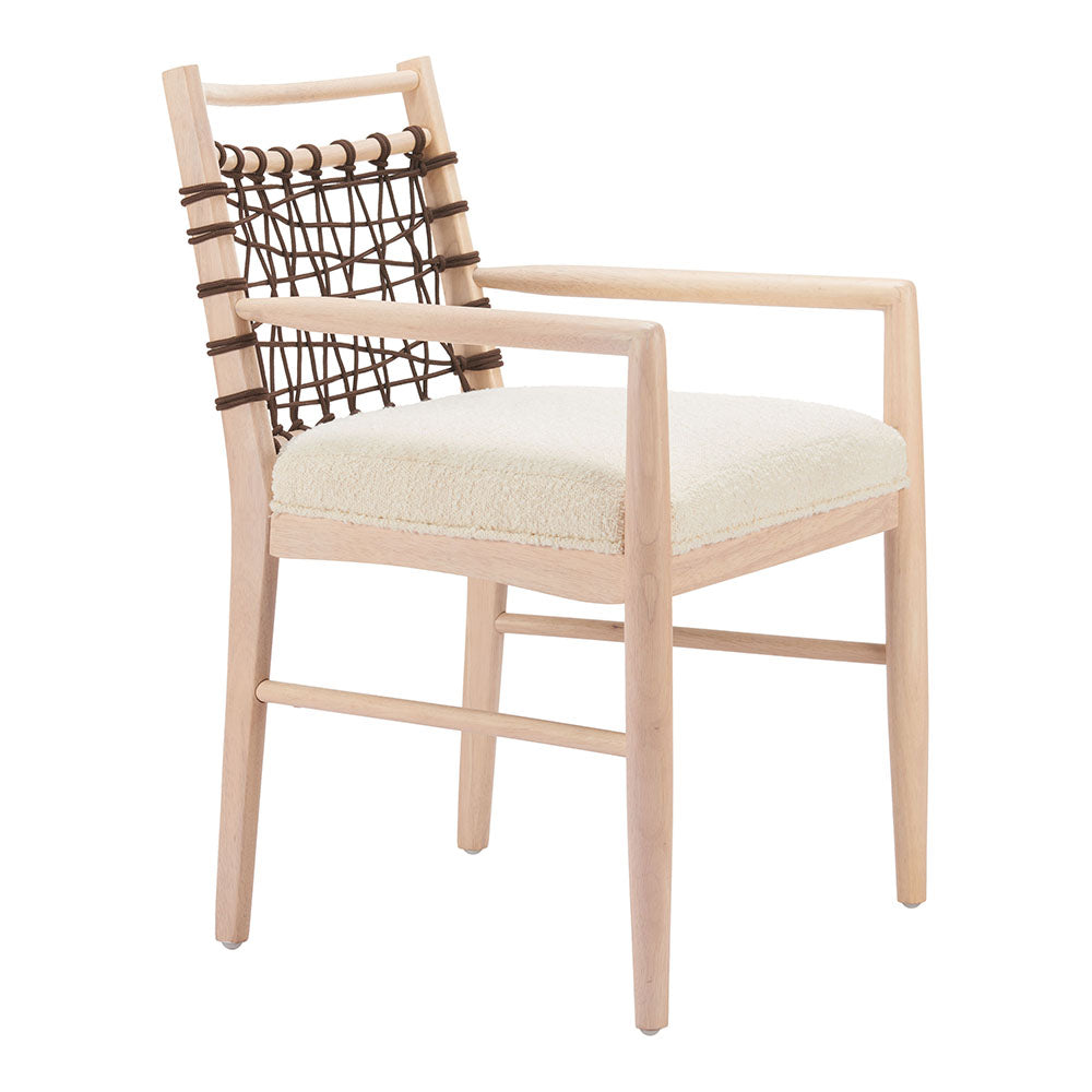 WEZLY DINING CHAIR IVORY