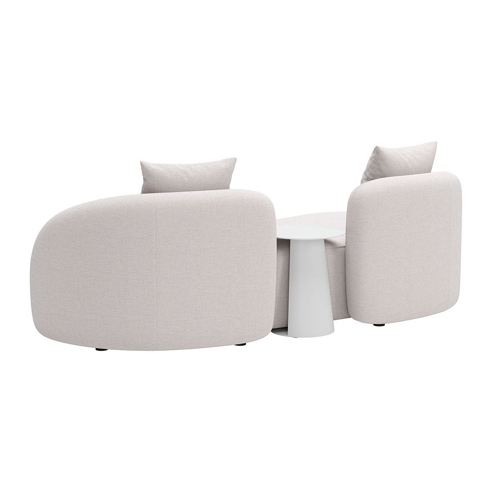 SUNNY ISLES LOVESEAT BEIGE