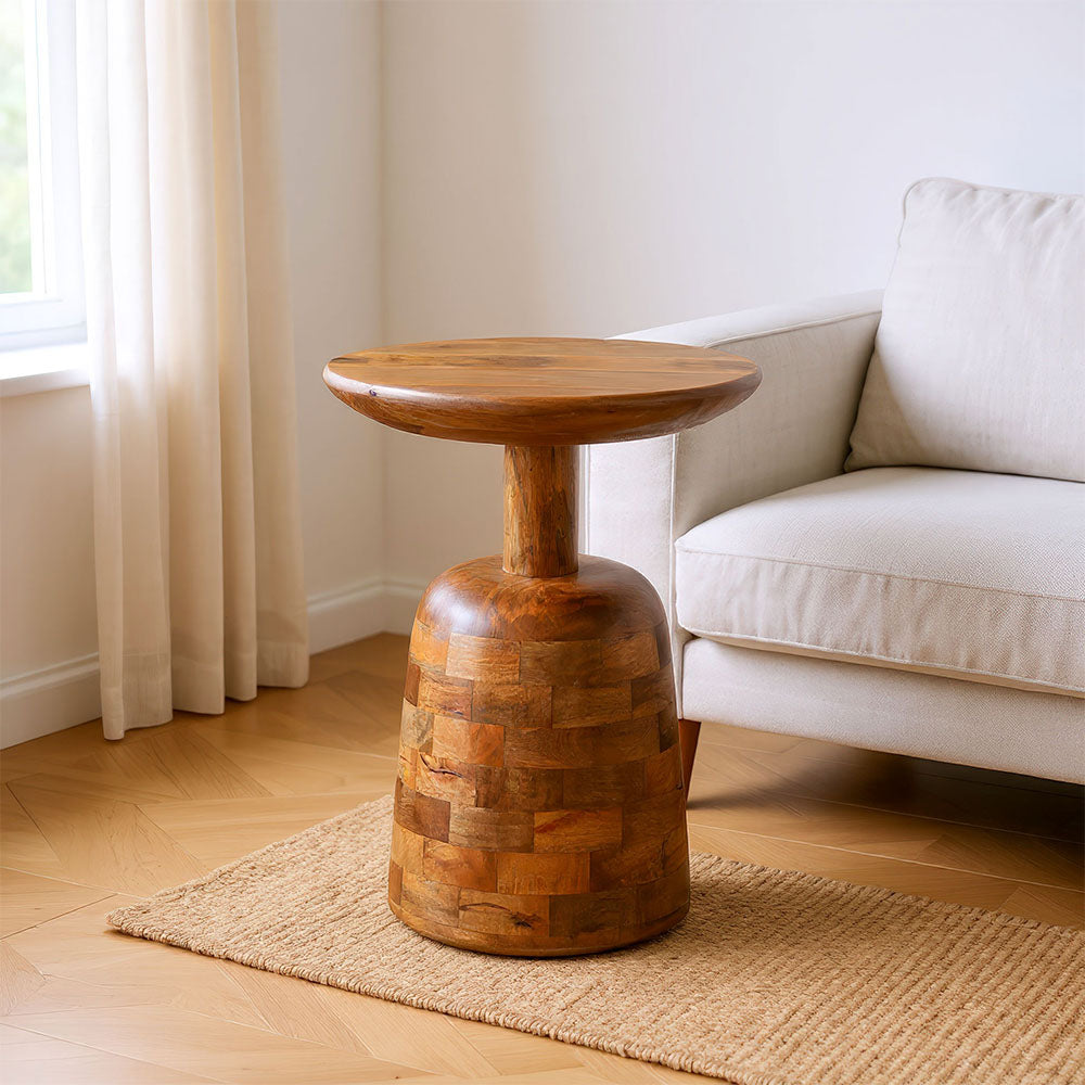 KELK SIDE TABLE WALNUT