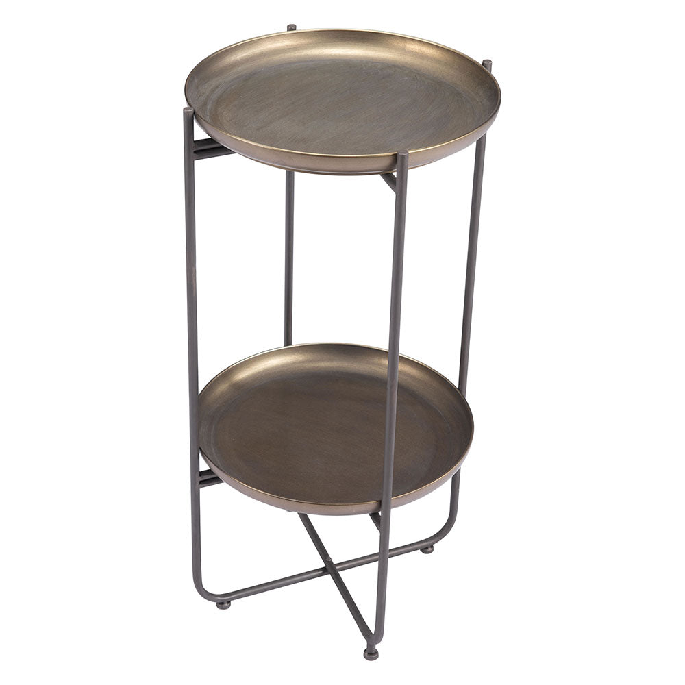 BRONSON ACCENT TABLE BRONZE