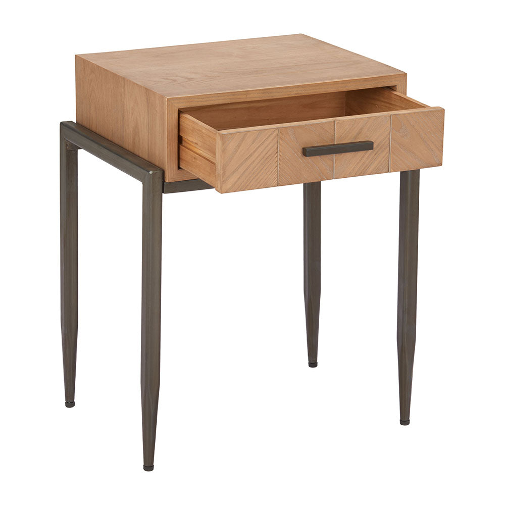 VEREC SIDE TABLE NATURAL