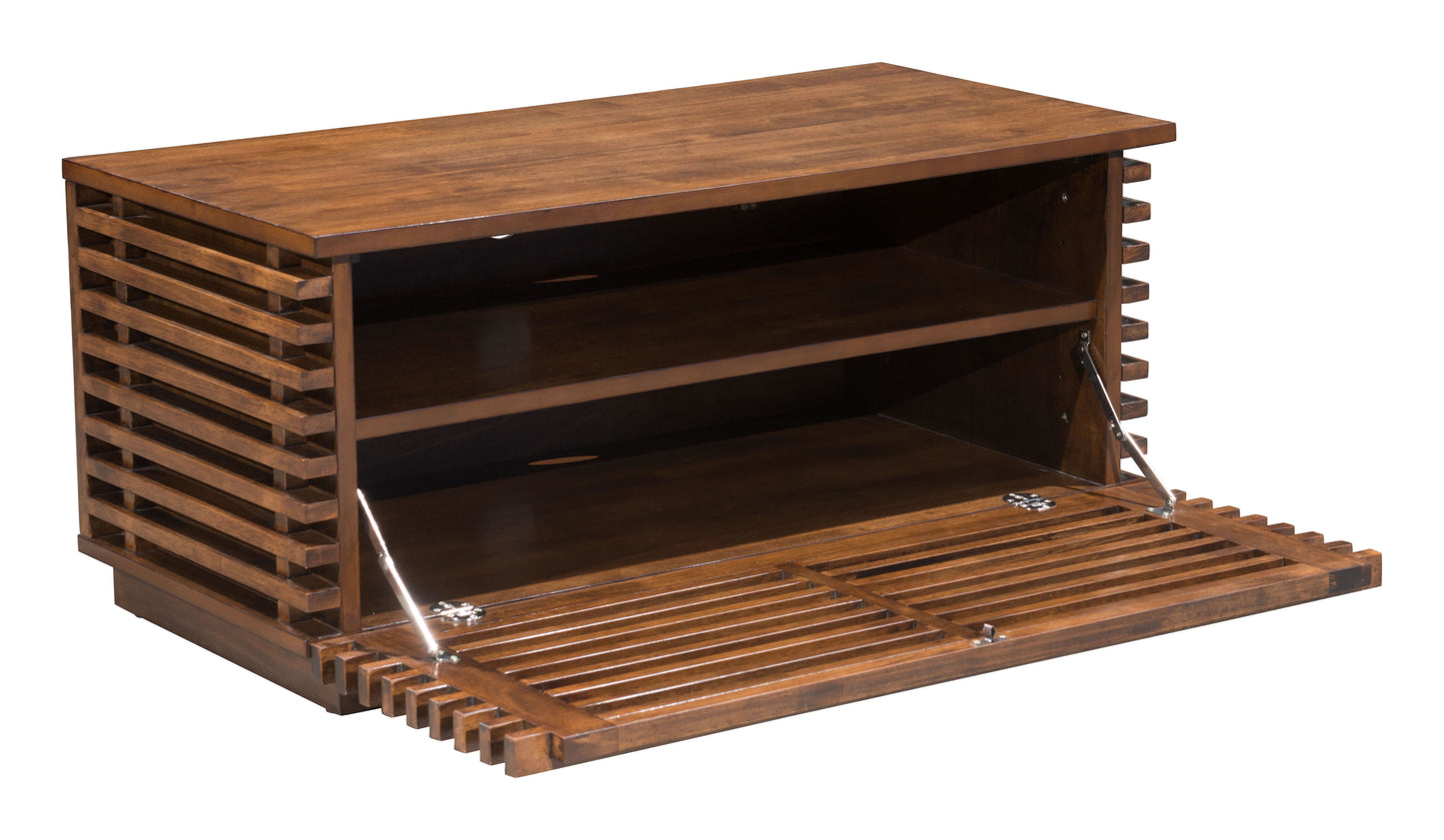 LINEA NARROW ENTERTAINMENT STAND WALNUT