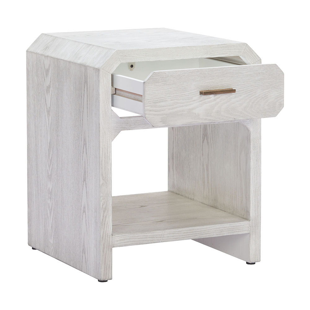 YUME SIDE TABLE OAK WHITE