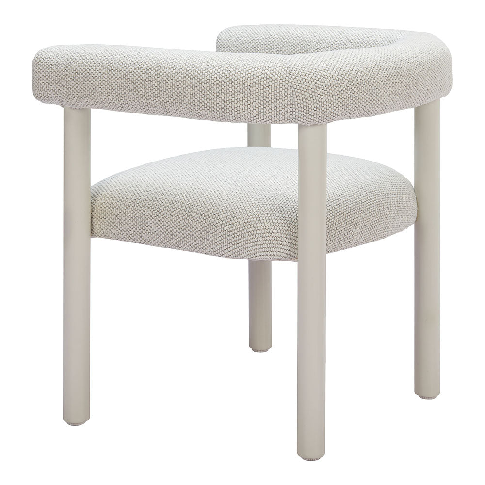 SUNBATH DINING CHAIR WHITE