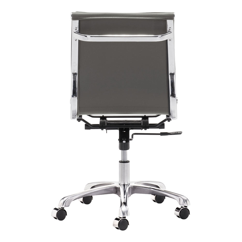 LIDER PLUS ARMLESS OFFICE CHAIR GRAY