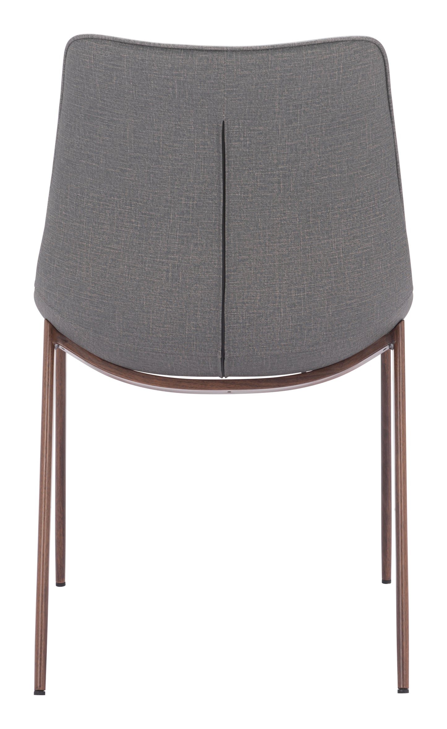 MAGNUS DINING CHAIR SLATE GRAY & WALNUT