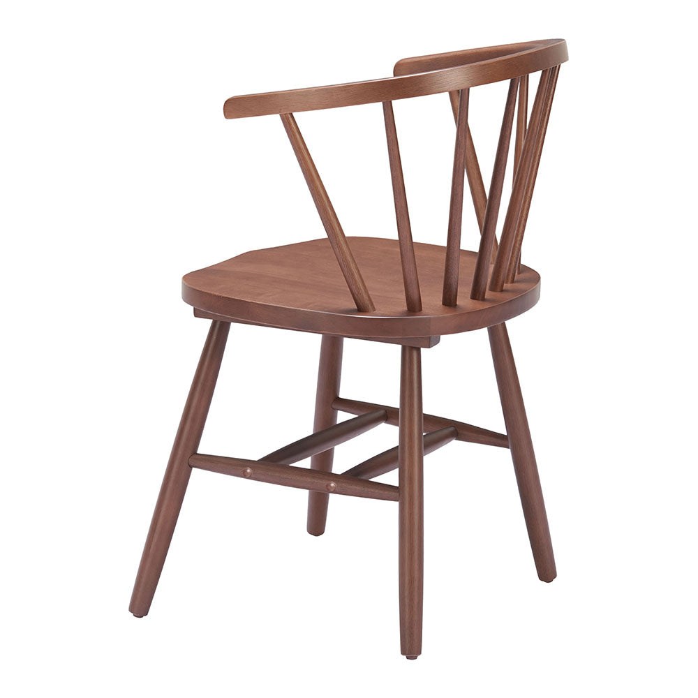 STENGER DINING CHAIR WALNUT