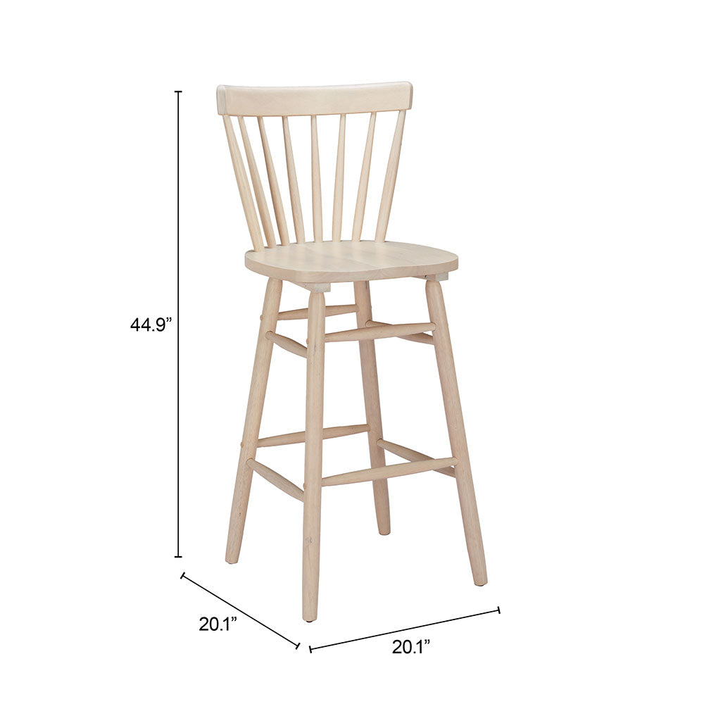 TYCE BARSTOOL NATURAL