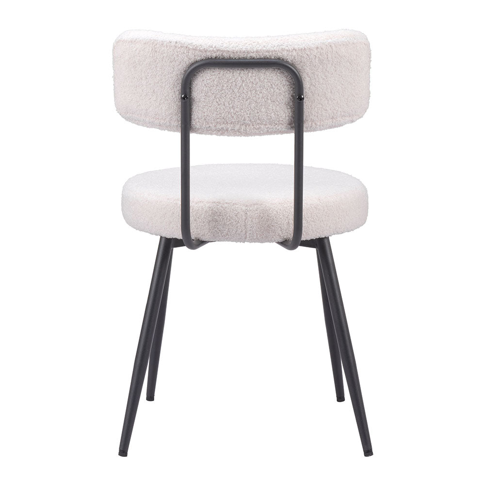 BLANCA DINING CHAIR IVORY