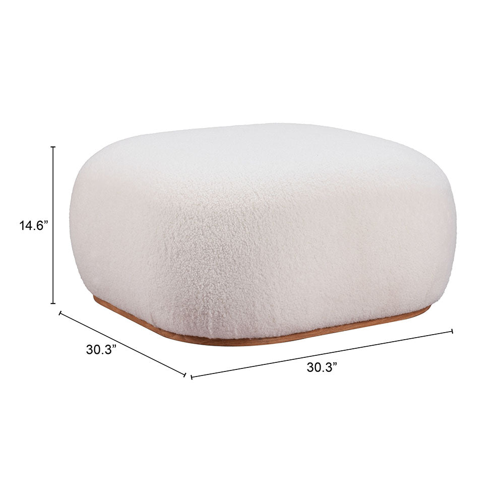 AZUA OTTOMAN CREAM