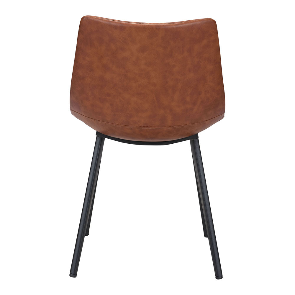 DANIEL DINING CHAIR VINTAGE BROWN
