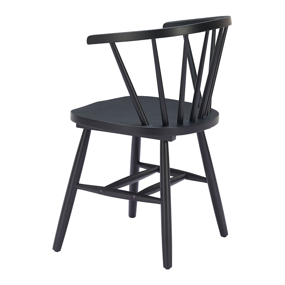 STENGER DINING CHAIR BLACK