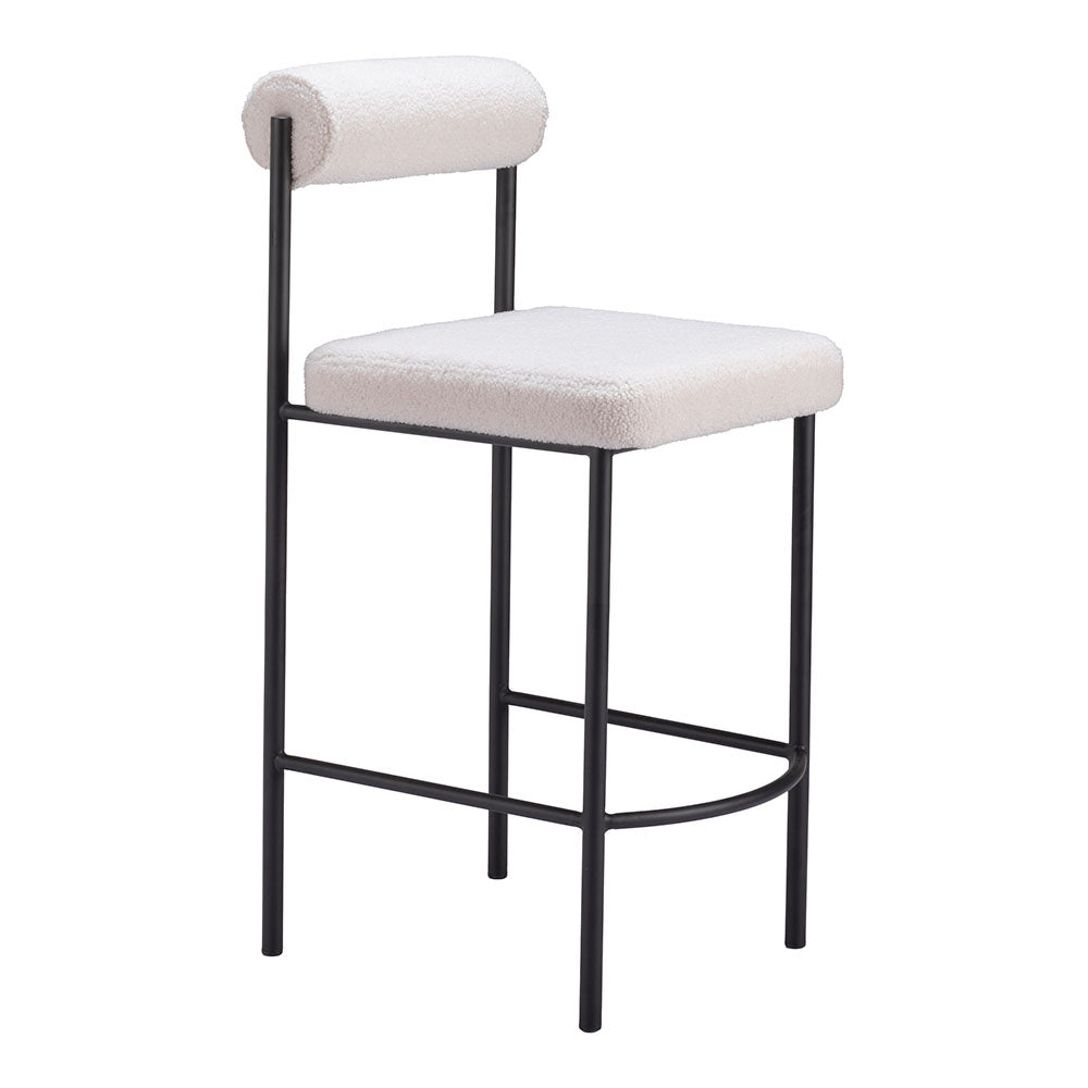 LIVORNO COUNTER STOOL IVORY
