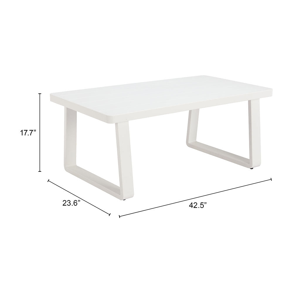 WELT COFFEE TABLE WHITE
