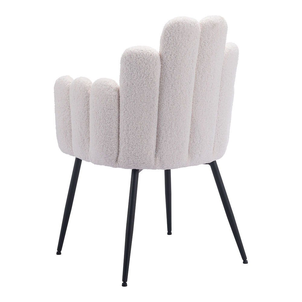 NOOSA DINING CHAIR IVORY