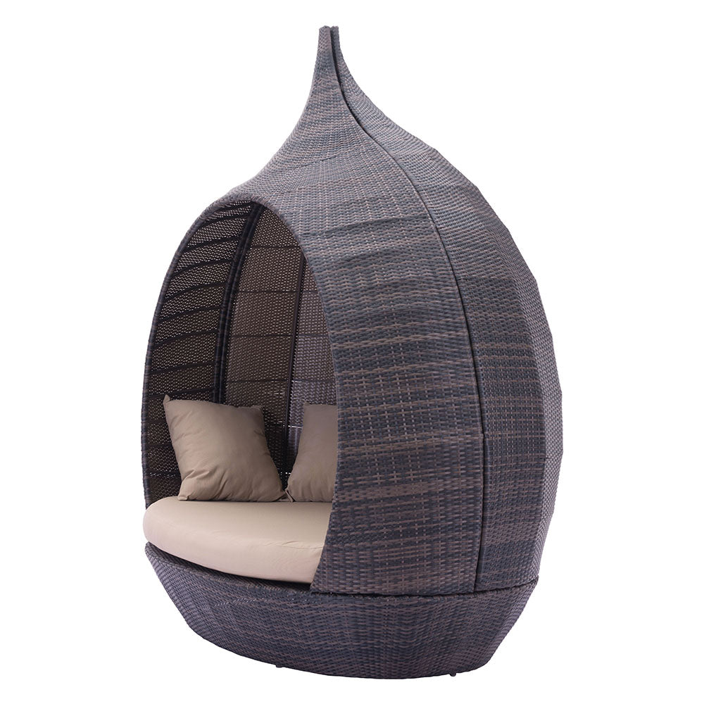 MARTINIQUE BEACH DAYBED BROWN & BEIGE
