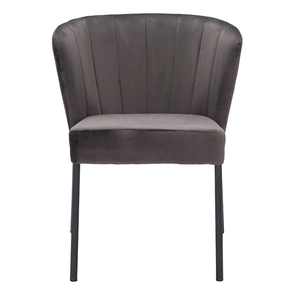 AIMEE DINING CHAIR GRAY