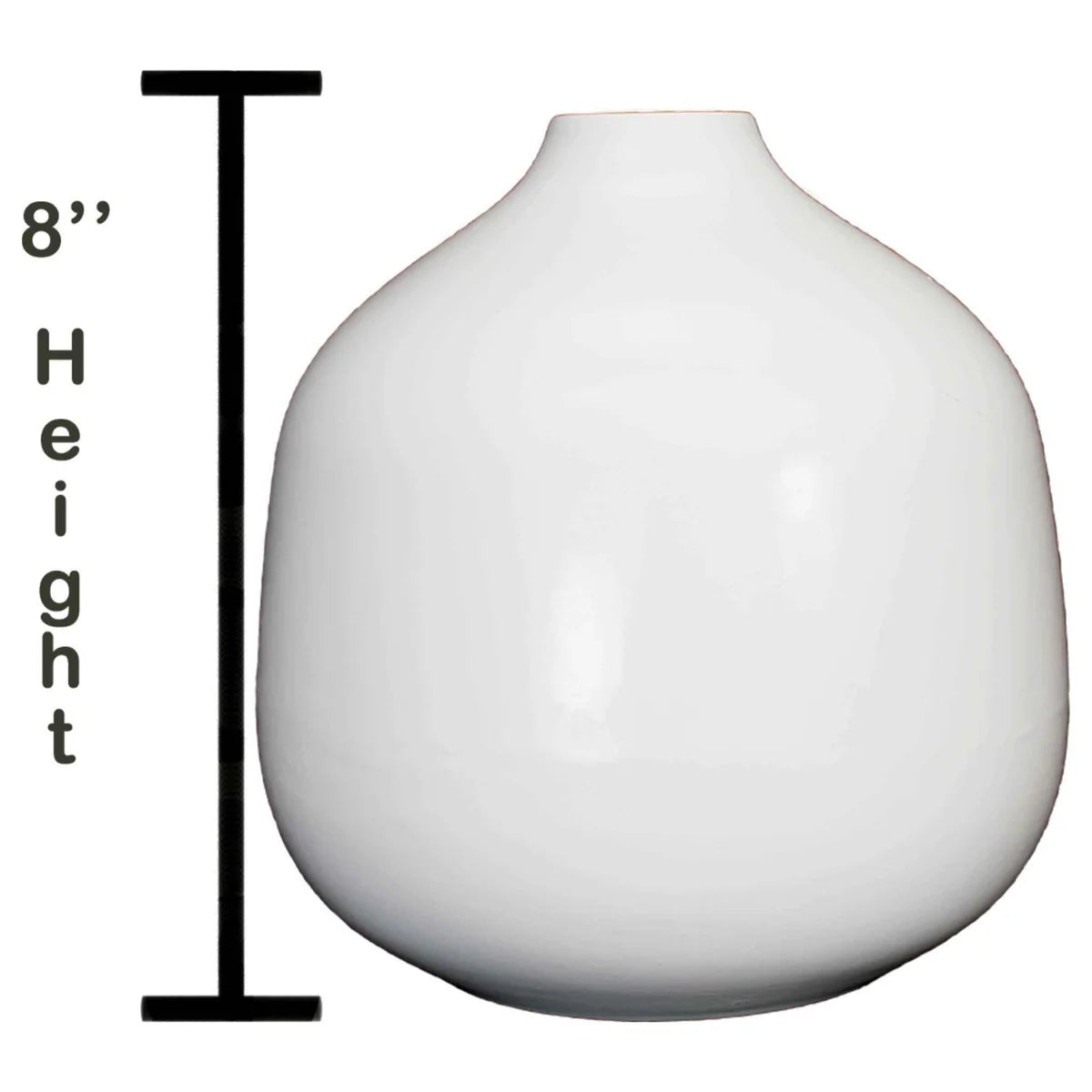 8IN BELL KRATER CERAMIC VASE