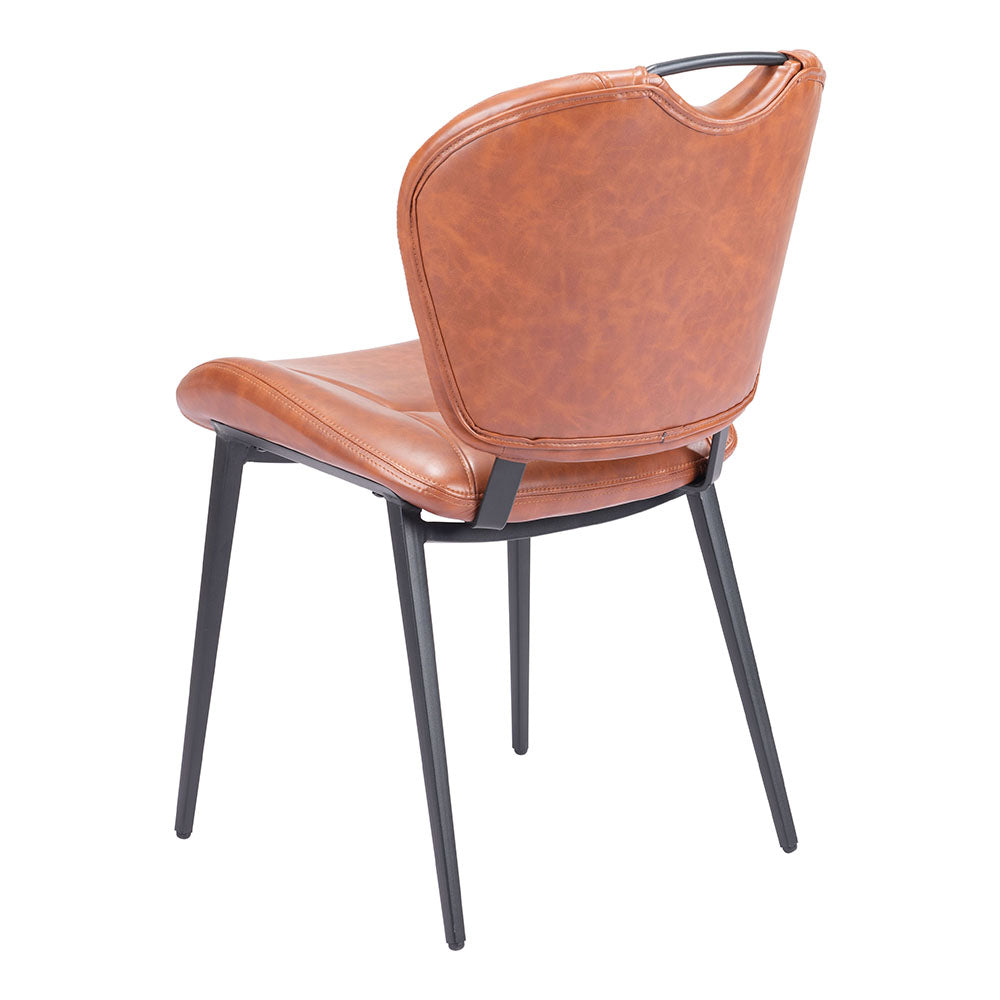 TERRENCE DINING CHAIR VINTAGE BROWN