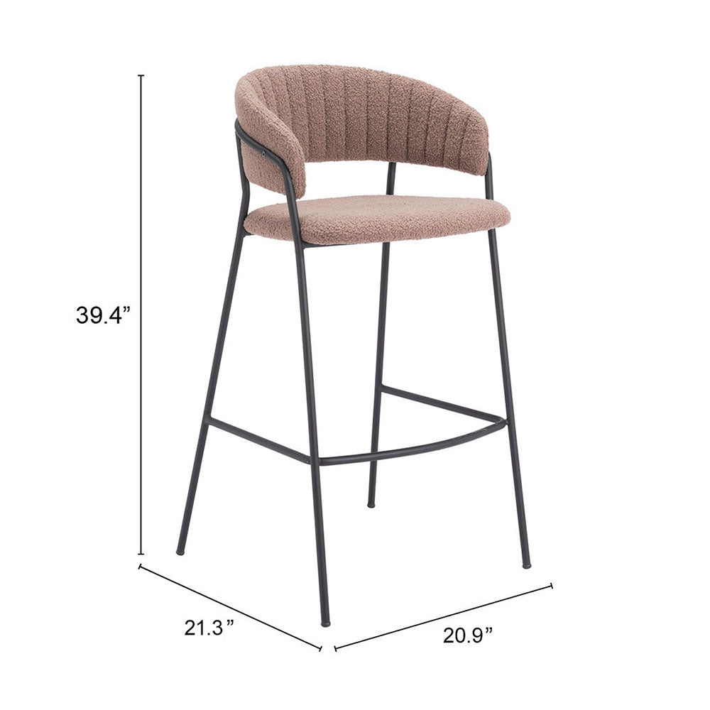 JOSEPHINE BARSTOOL BROWN