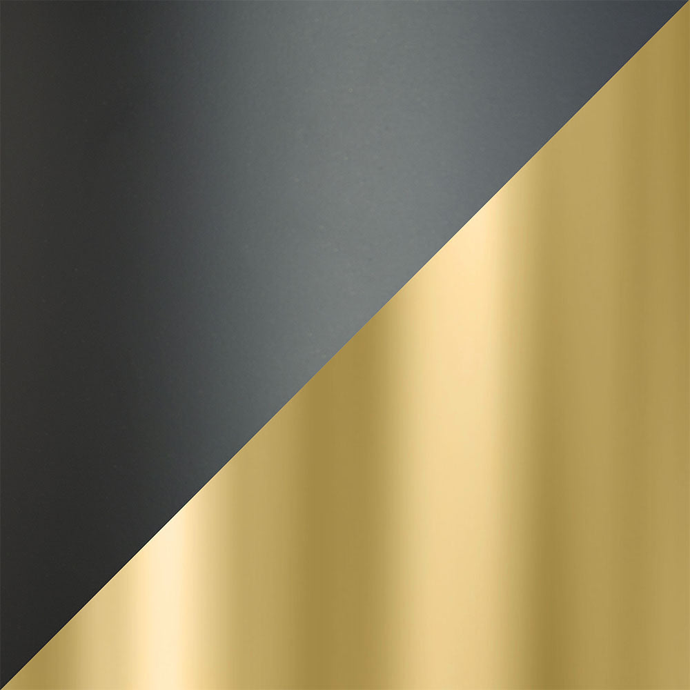 PARTICLE SIDE TABLE GOLD & BLACK