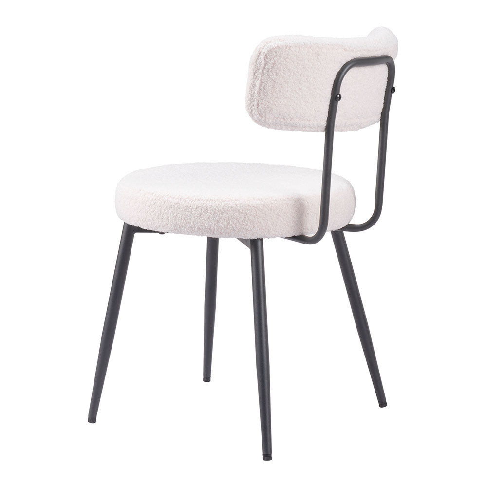 BLANCA DINING CHAIR IVORY