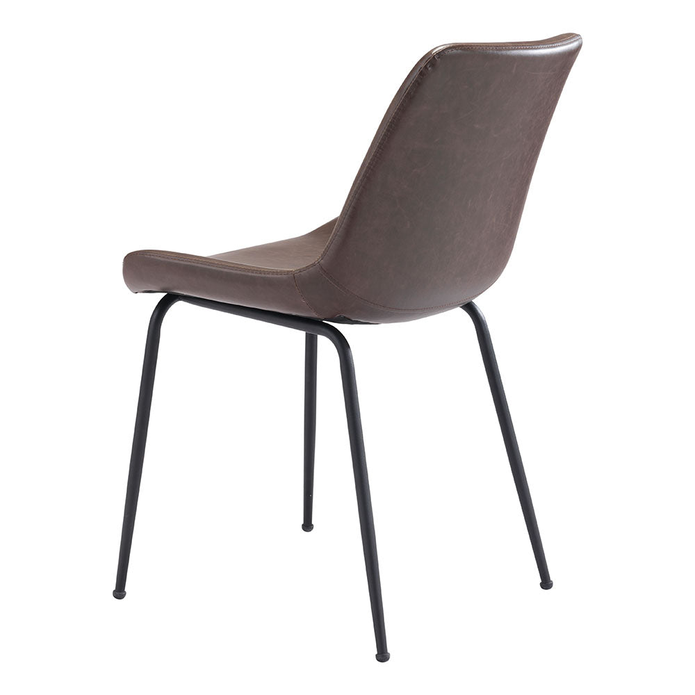 BYRON DINING CHAIR BROWN