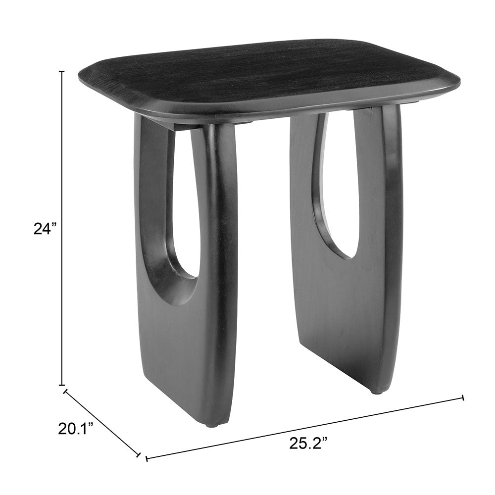 ARASAN ACCENT TABLE BLACK