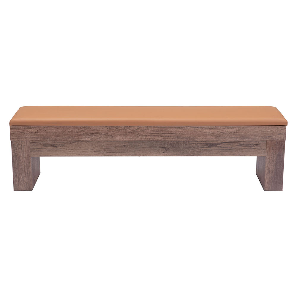 BONKER STORAGE BENCH BROWN