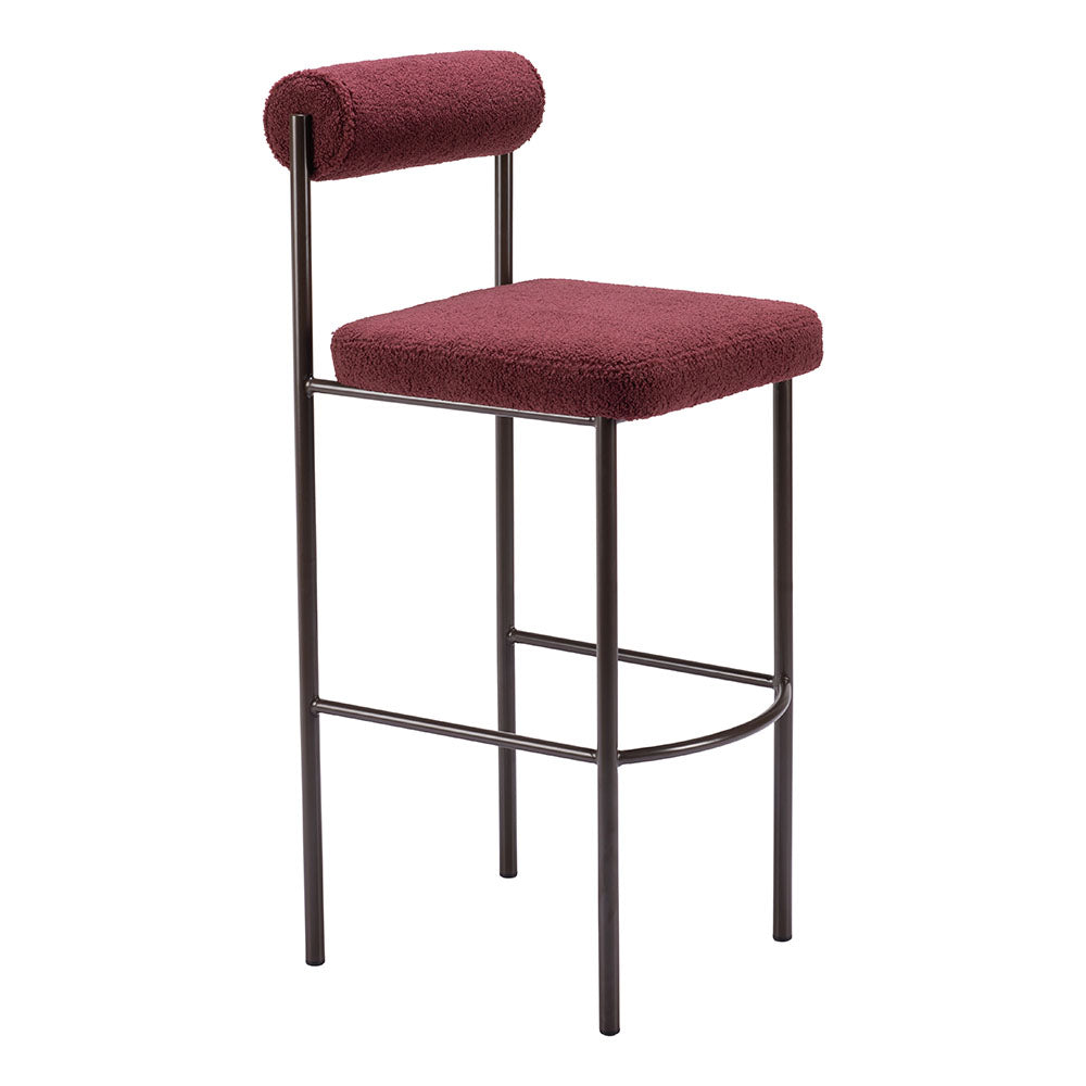 LIVORNO BARSTOOL RED & BRONZE