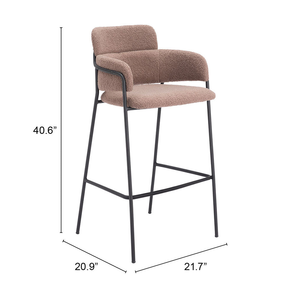 MARCEL BARSTOOL BROWN