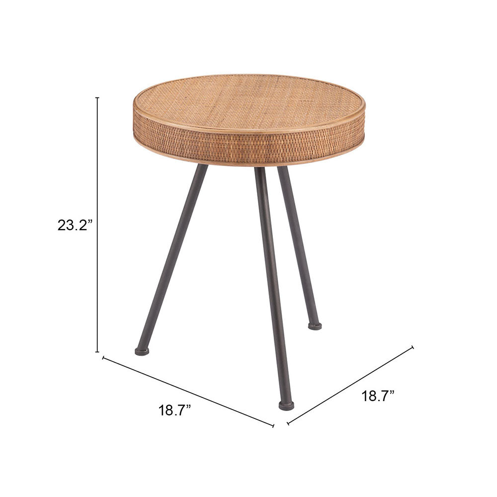 STUART SIDE TABLE NATURAL
