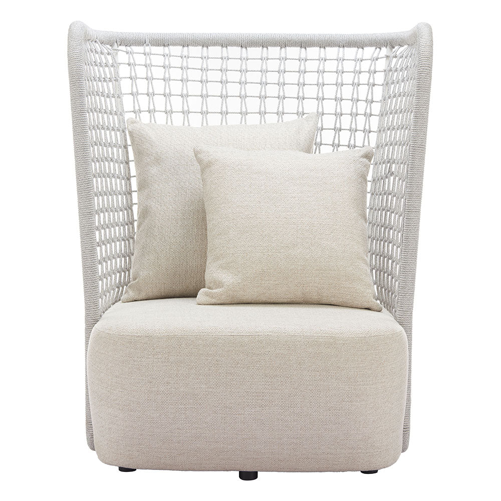 HUDU ACCENT CHAIR BEIGE