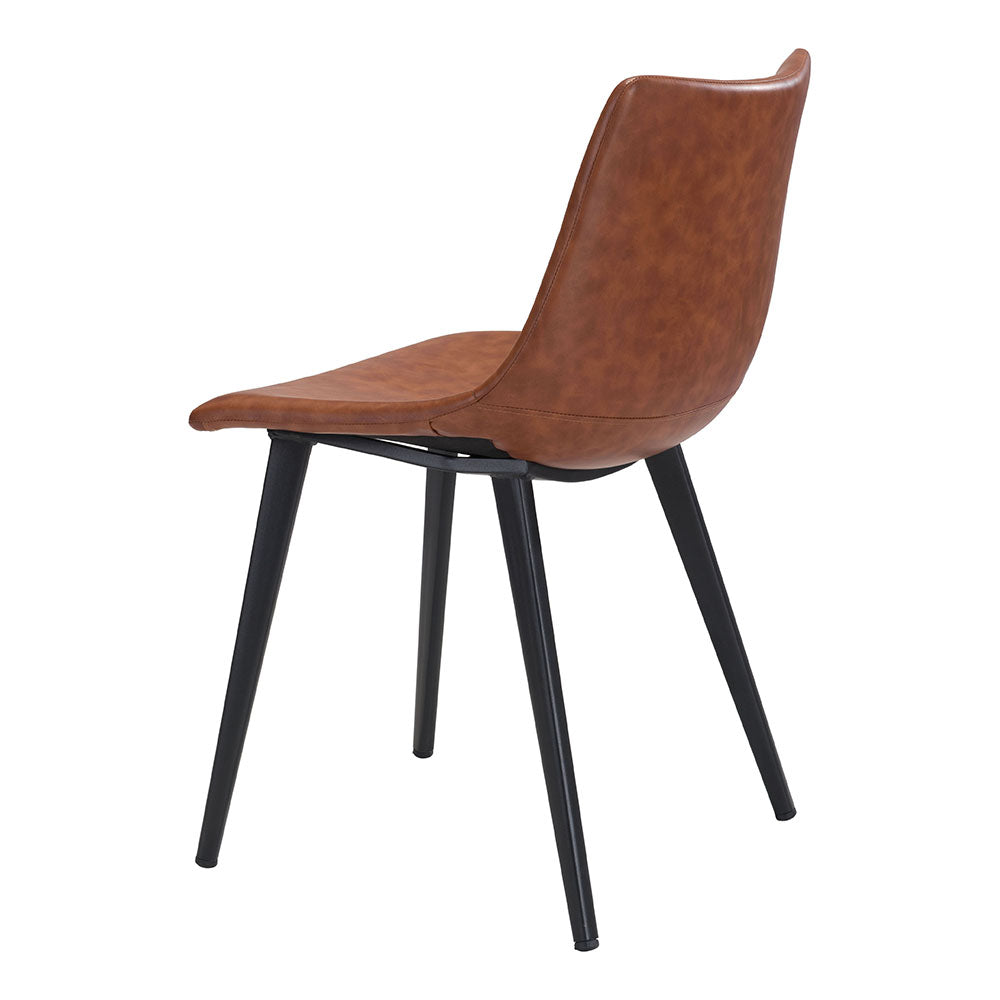 DANIEL DINING CHAIR VINTAGE BROWN