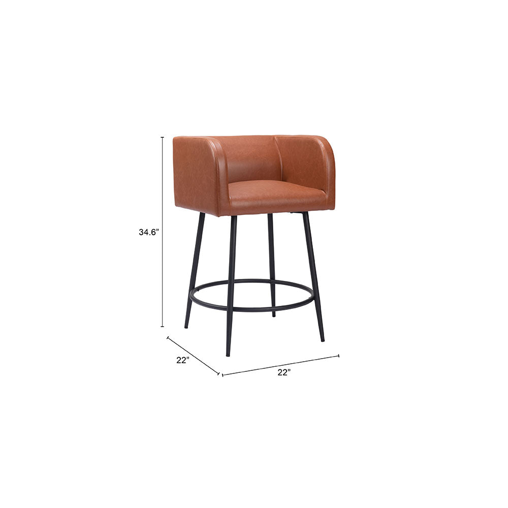 HORBAT COUNTER STOOL BROWN