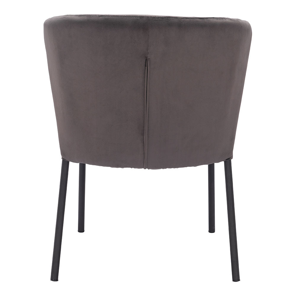 AIMEE DINING CHAIR GRAY