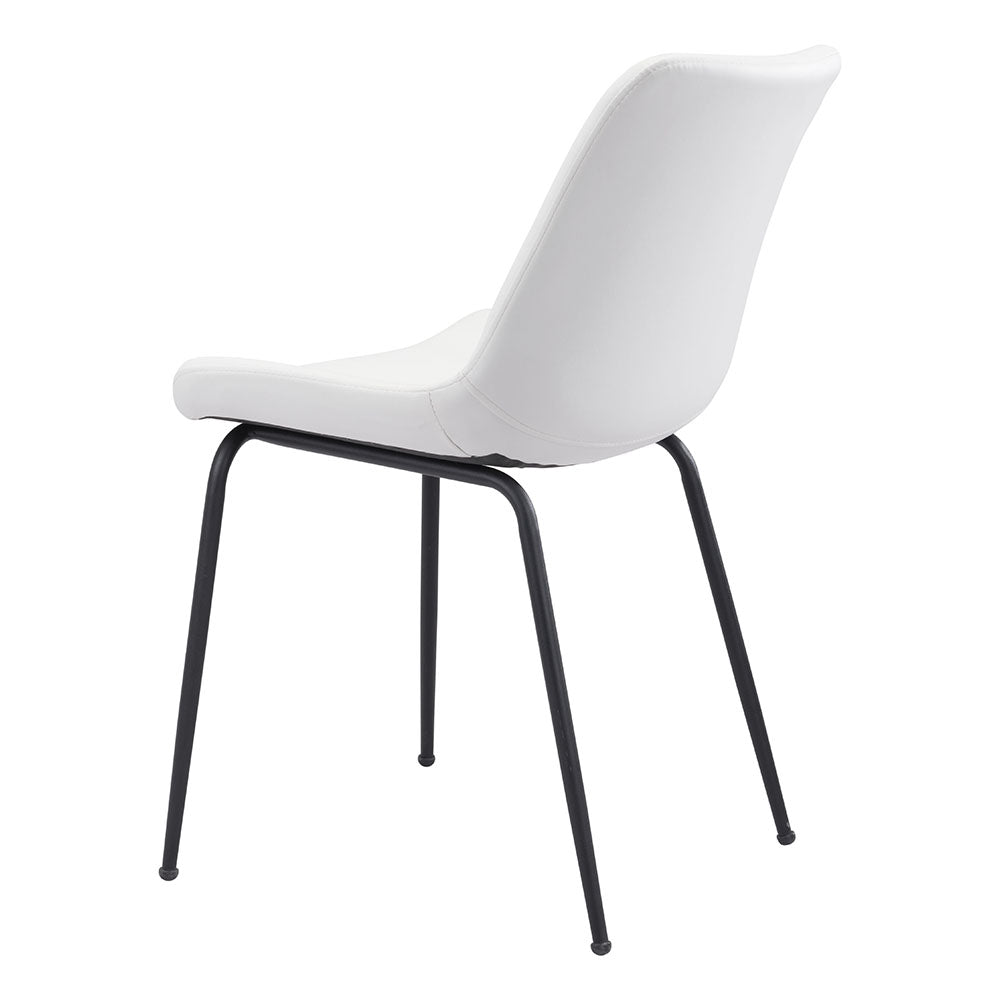 BYRON DINING CHAIR WHITE