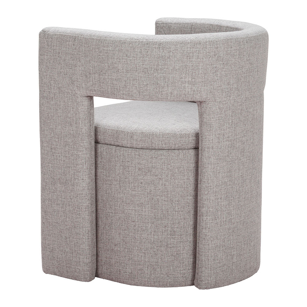 PAPUA DINING CHAIR GRAY