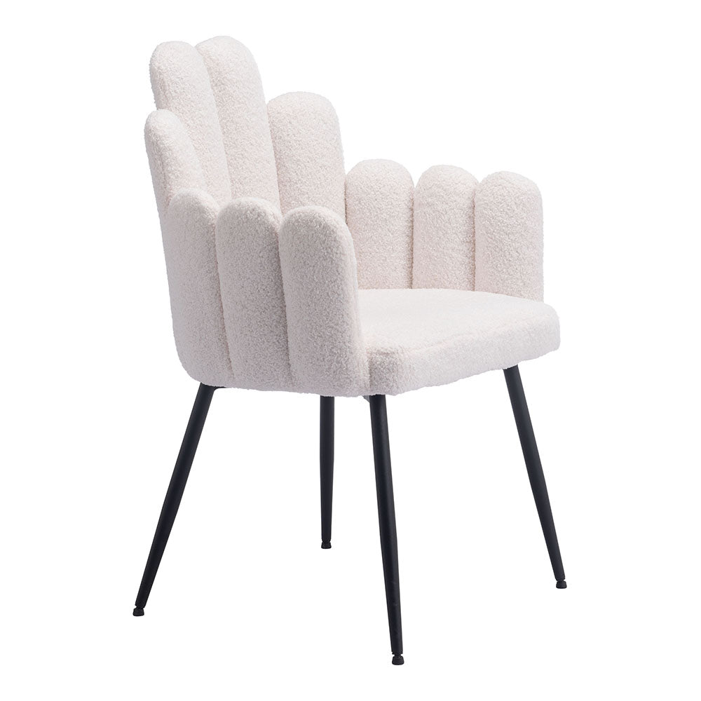 NOOSA DINING CHAIR IVORY