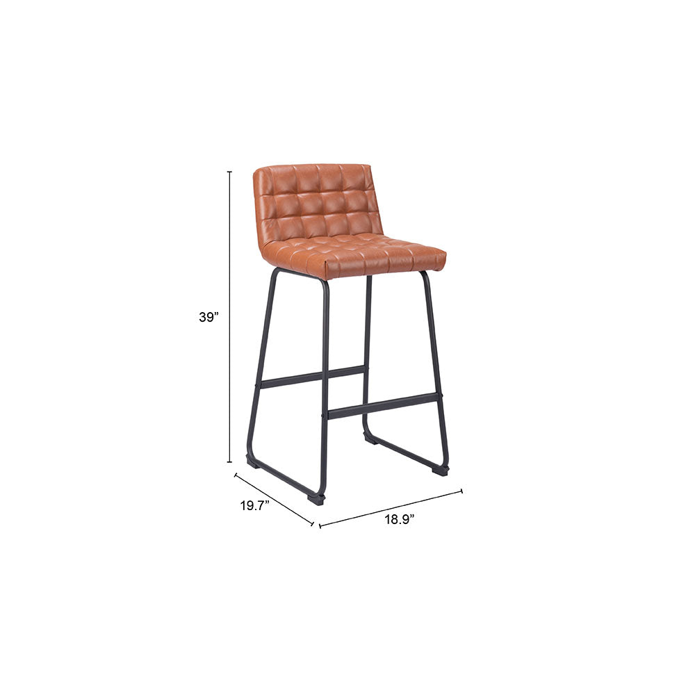 PAGO BARSTOOL BROWN