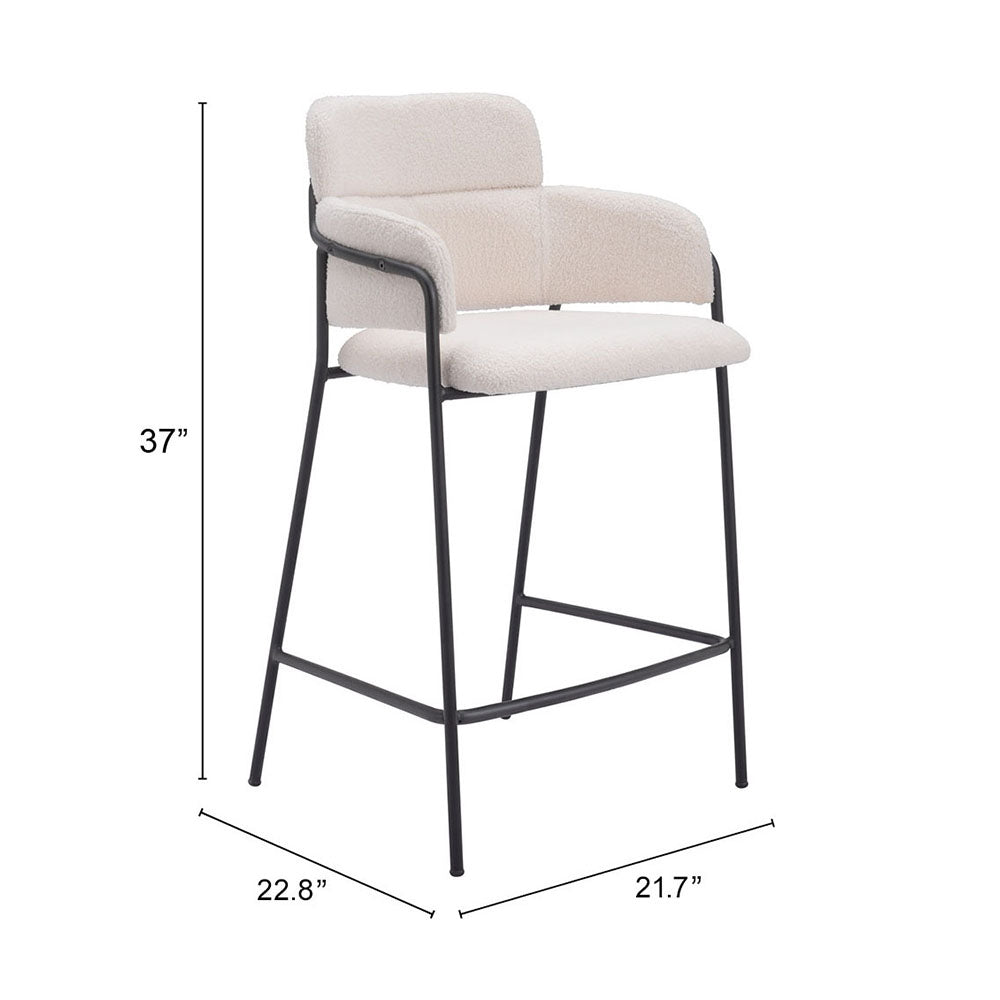 MARCEL COUNTER STOOL CREAM