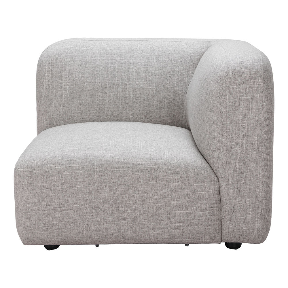 BIAK CORNER CHAIR GRAY