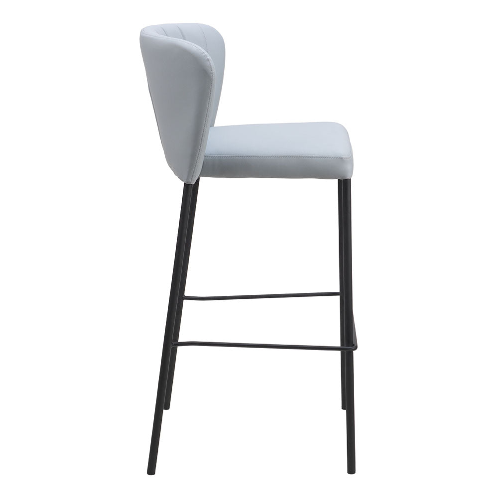 LINZ BARSTOOL GRAY