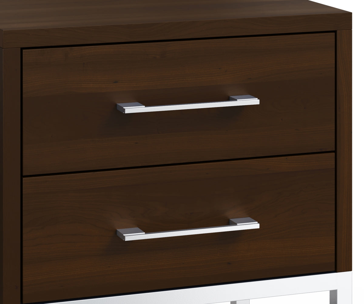 ARLINGTON 2-DRAWER NIGHTSTAND