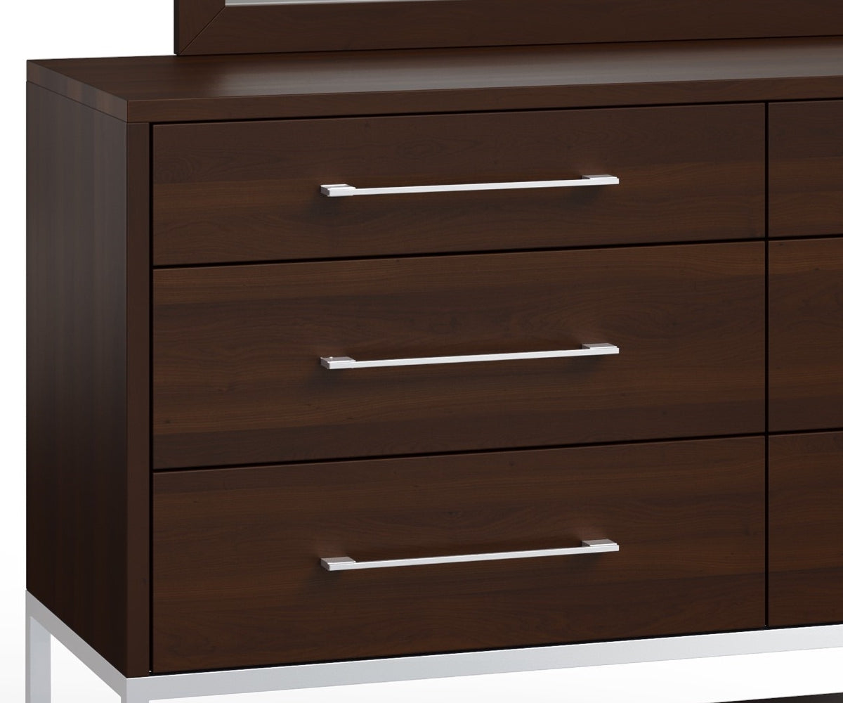 ARLINGTON 6-DRAWER DRESSER WITH MIRROR