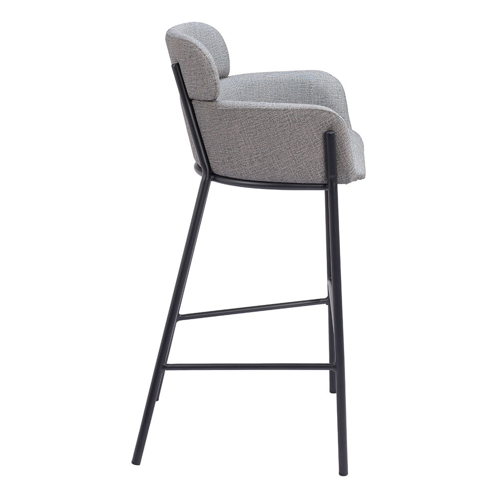 BREMOR BARSTOOL SLATE GRAY