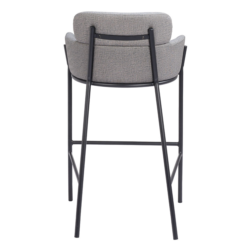 BREMOR BARSTOOL SLATE GRAY