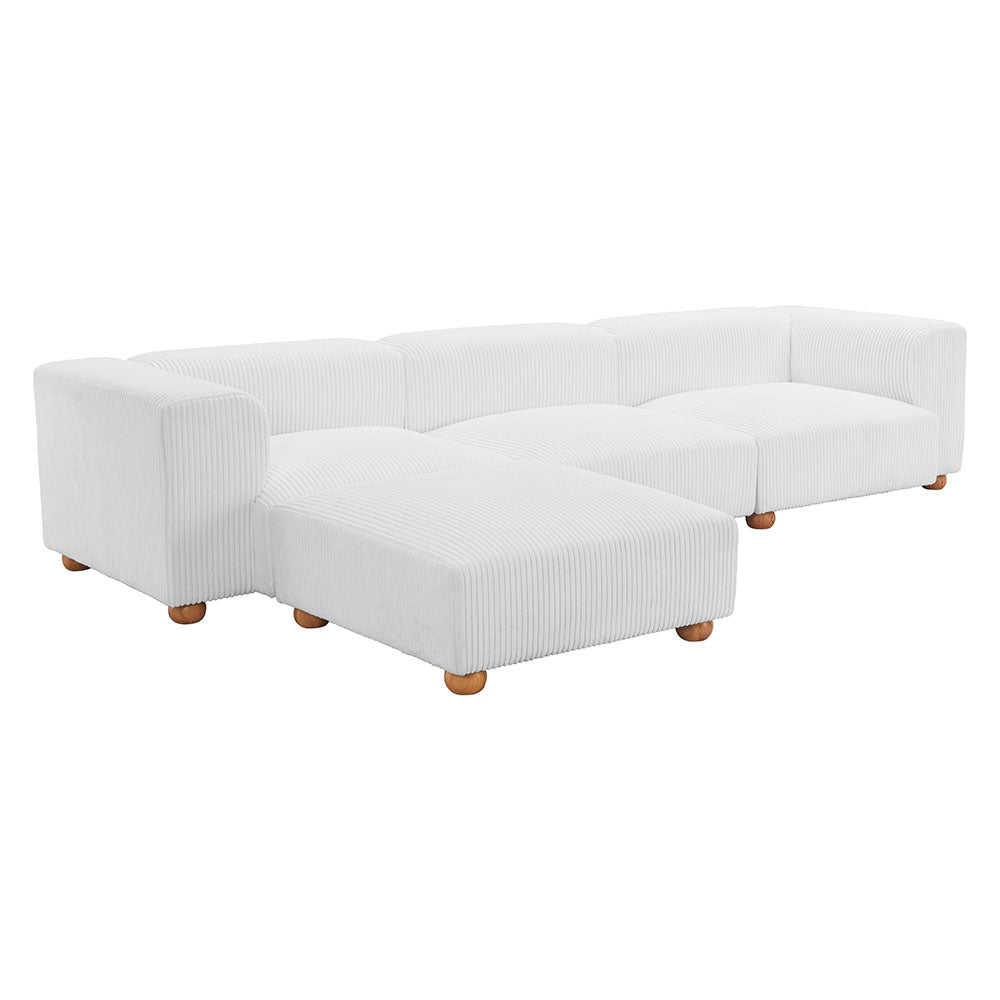 TAYTE OTTOMAN WHITE
